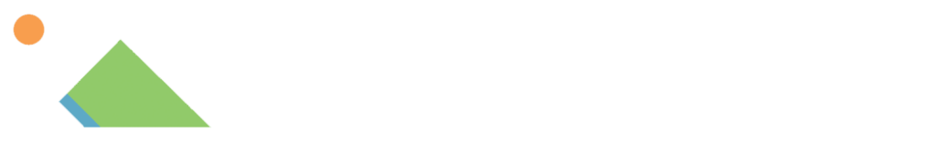 Stylized graphic of a green mountain with a blue stripe, orange sun, and the words "WEST RUN MORGANTOWN" on a light background.